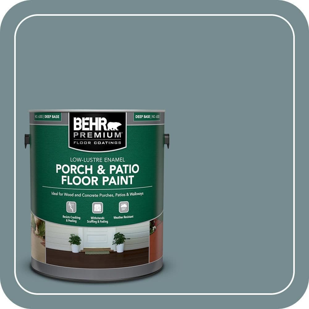 BEHR PREMIUM #PPF-46 Low-Lustre Enamel Interior/Exterior Porch and Patio Floor Paint (1)