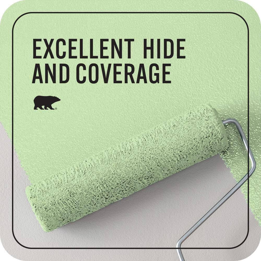 BEHR PREMIUM PLUS #430A-3 Fairway Mist Flat Interior/ & Primer Color Sample (4)