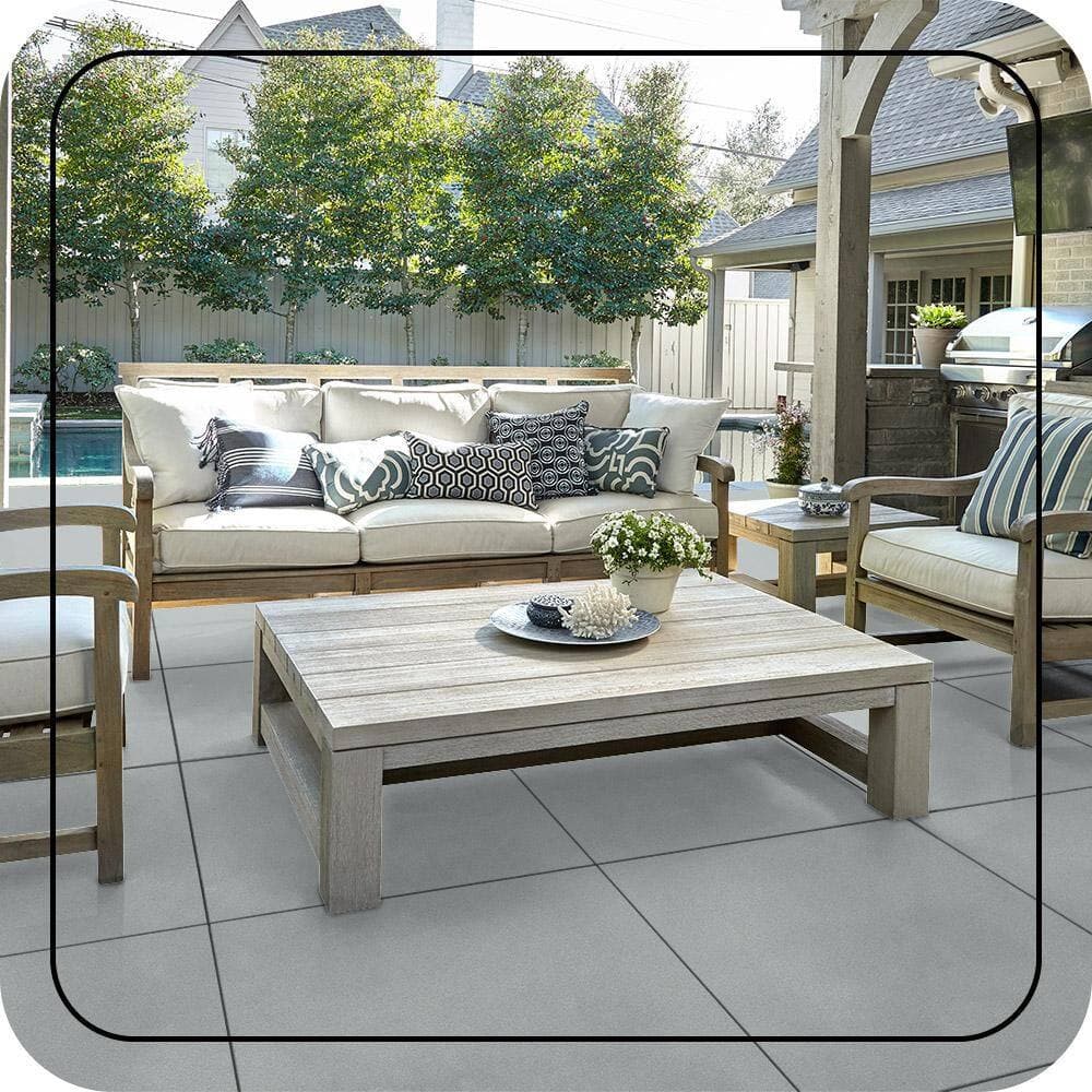 BEHR PREMIUM 1 gal. #N450-2 Zero Gravity Textured Low-Lustre Enamel Interior/Exterior Porch and Patio Anti-Slip Floor Paint (4)