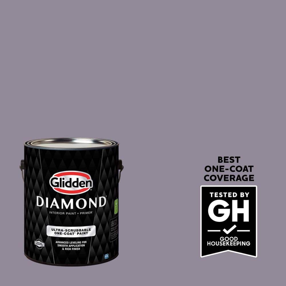 Glidden Diamond 1 gal. PPG1172-5 Tin Lizzie Flat Interior Paint with Primer