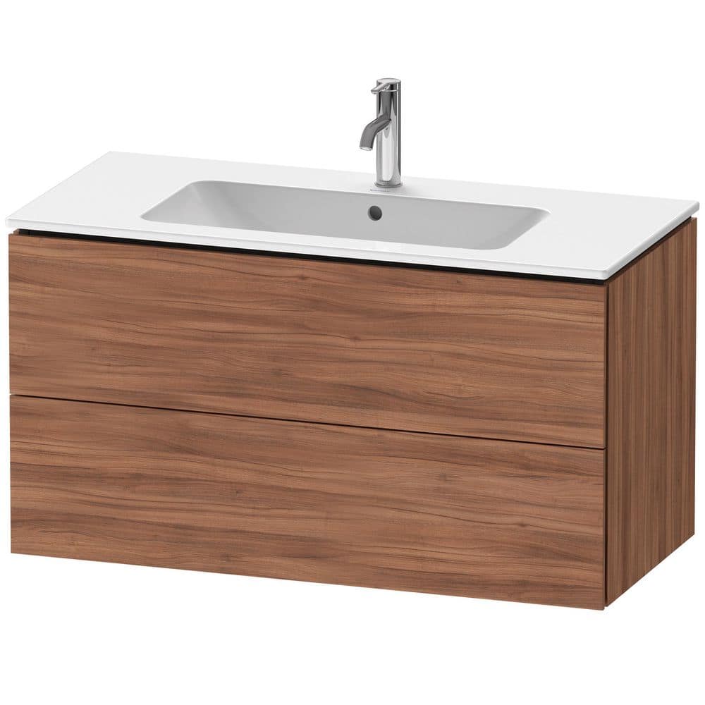 Duravit L-Cube 18.88 in. W 40.13 in. D 21.63 in. H Bath Vanity Cabinet without Top (1)