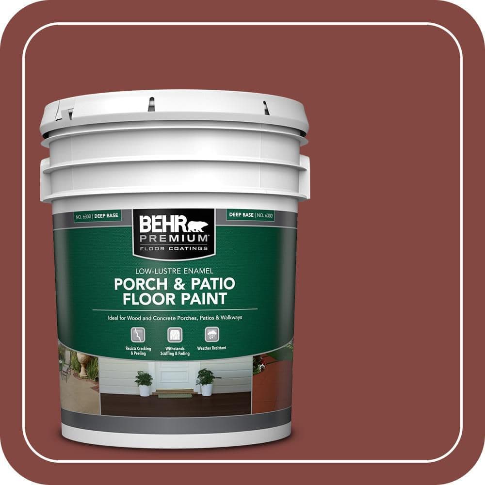 BEHR PREMIUM #S-H-170 Low-Lustre Enamel Interior/Exterior Porch and Patio Floor Paint (1)