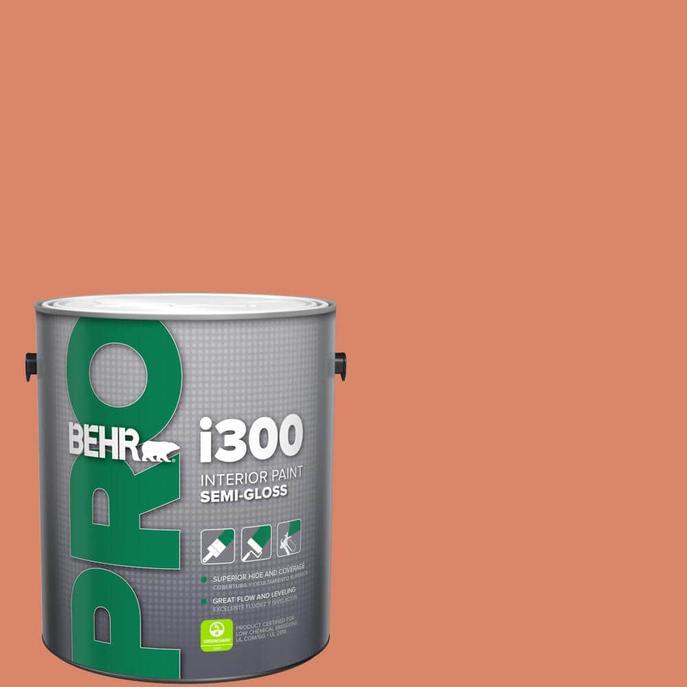 BEHR PRO 1 gal. #M180-5 King Salmon Semi-Gloss Interior Paint