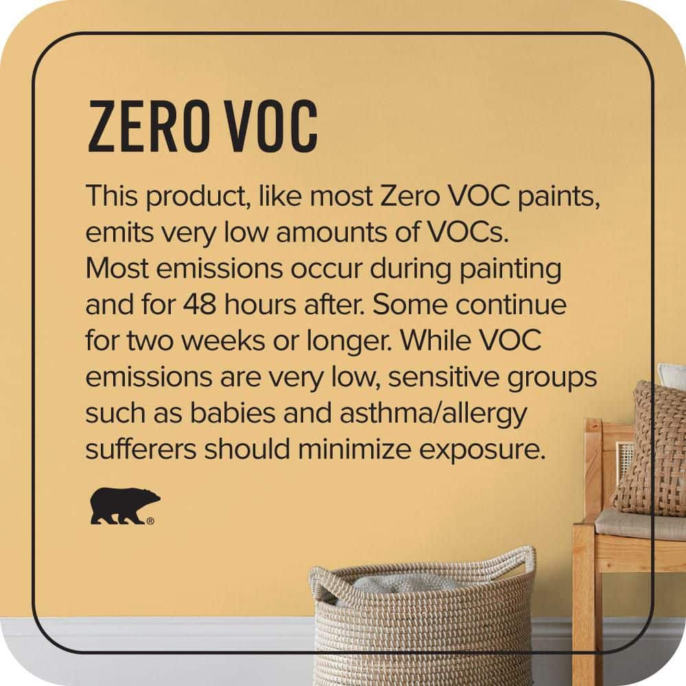BEHR PREMIUM PLUS #340D-4 Honey Bear Flat Low Odor & Primer (4)