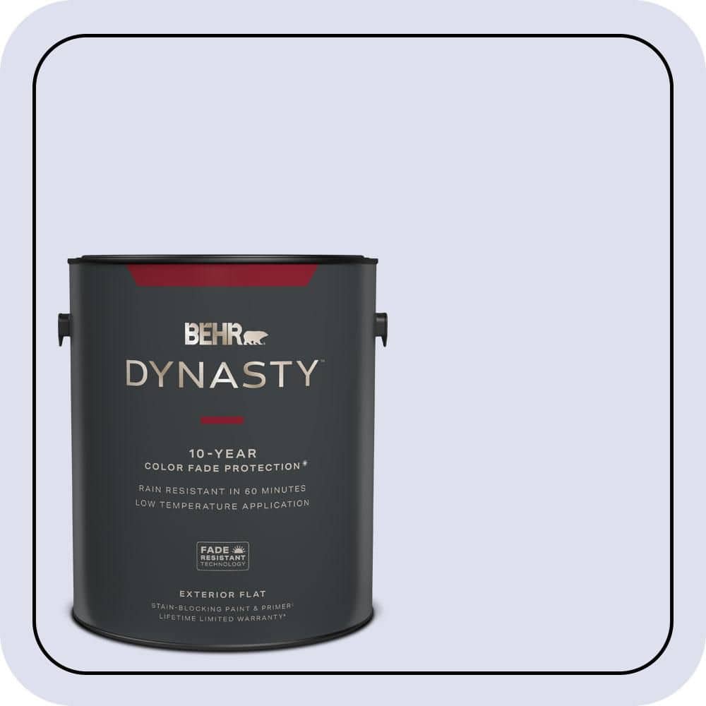 BEHR DYNASTY 1 gal. #P550-1 Imagination Flat Exterior Stain-Blocking Paint & Primer