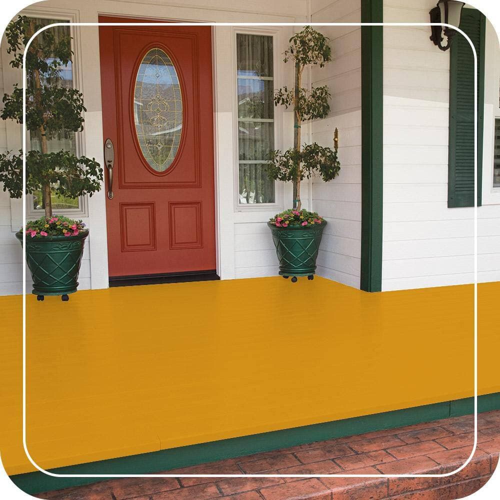BEHR PREMIUM #P270-7 Low-Lustre Enamel Interior/Exterior Porch and Patio Floor Paint (2)
