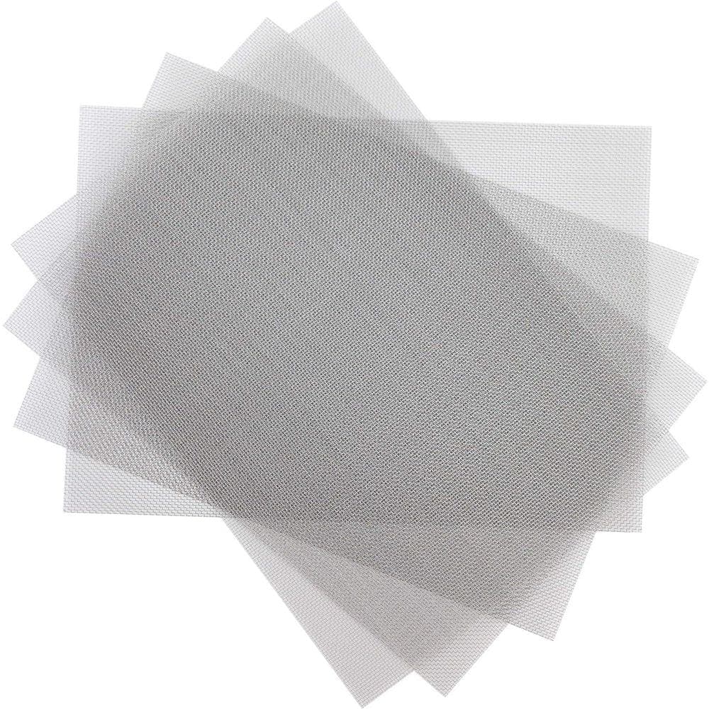 NVNOO 11.8 in. x 8.2 in. Stainless Steel Woven Wire Mesh Never Rust (4-Pack) (1)