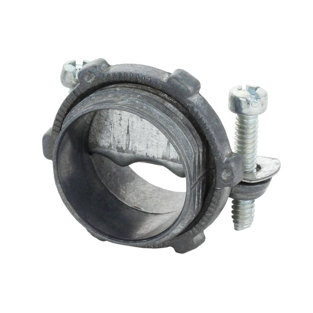 Commercial Electric 1 in. Non-Metallic Clamp Connector (2)