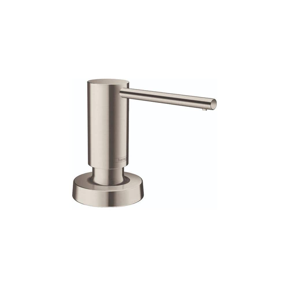 Hansgrohe Talis Deck Mount Soap Dispenser in Steel Optic