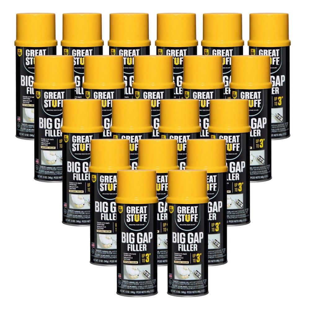 GREAT STUFF 12 oz. Big Gap Filler Insulating Spray Foam Sealant (20 Pack)