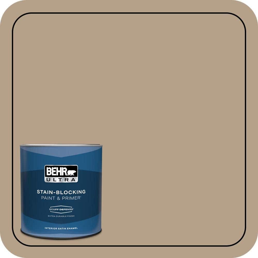 BEHR ULTRA 1 qt. #MQ2-47 Midtown Extra Durable Satin Enamel Interior Paint & Primer