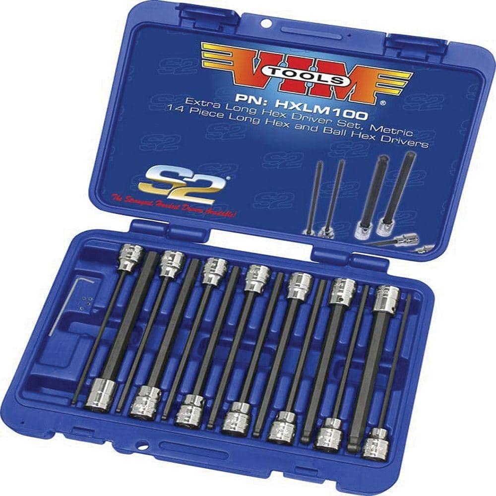 VIM Tools Hex Driver Set (14-Piece)
