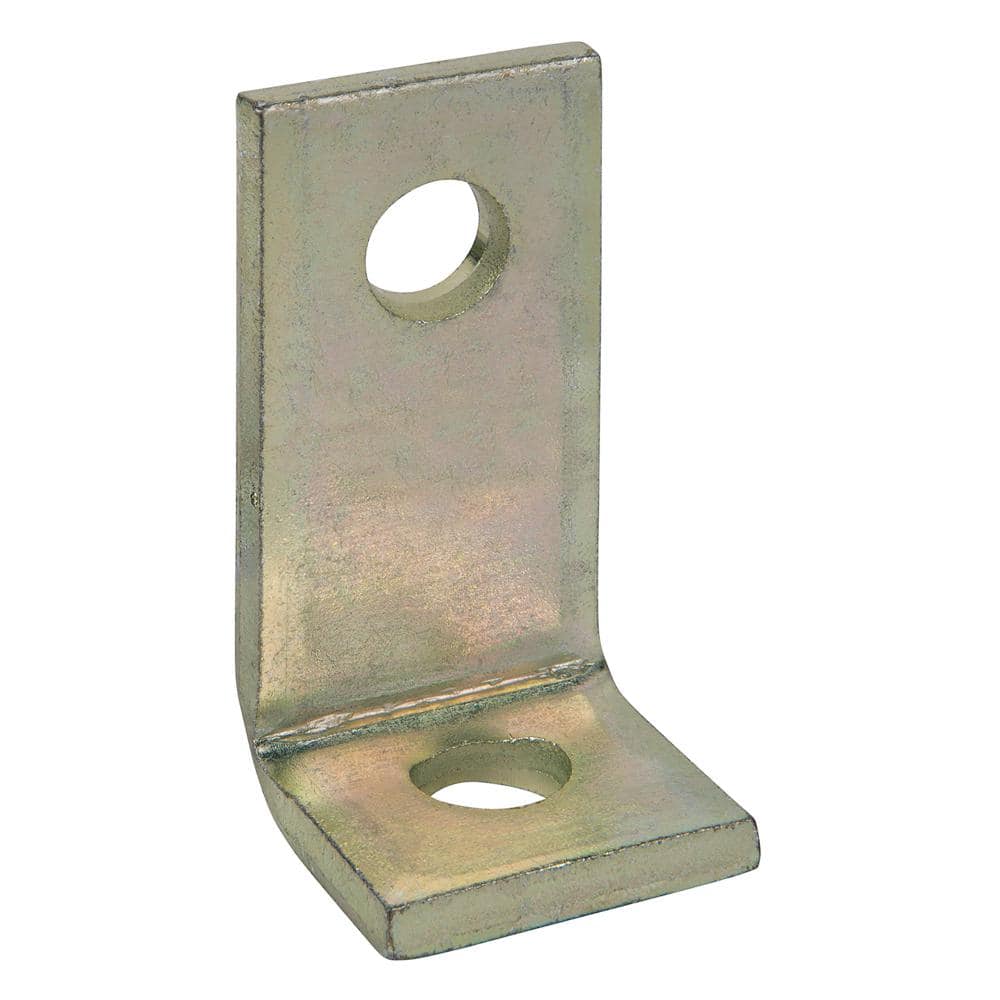 Kindorf 2-Hole 90° Angle Bracket Galv-Krom (Strut Fitting) (ZB915-10) (1)