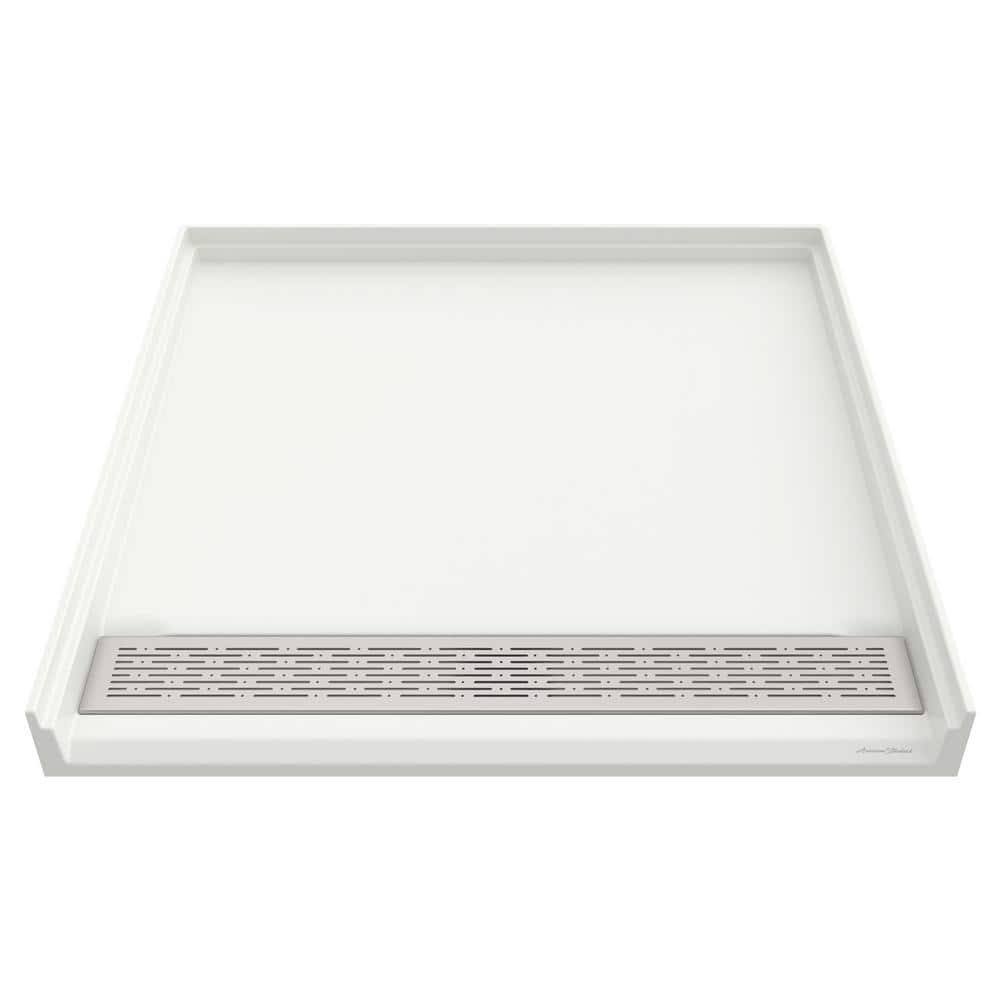 American Standard Townsend 38 in. L 38 in. W Single Threshold ADA Alcove Shower Pan Base with Drain (3)