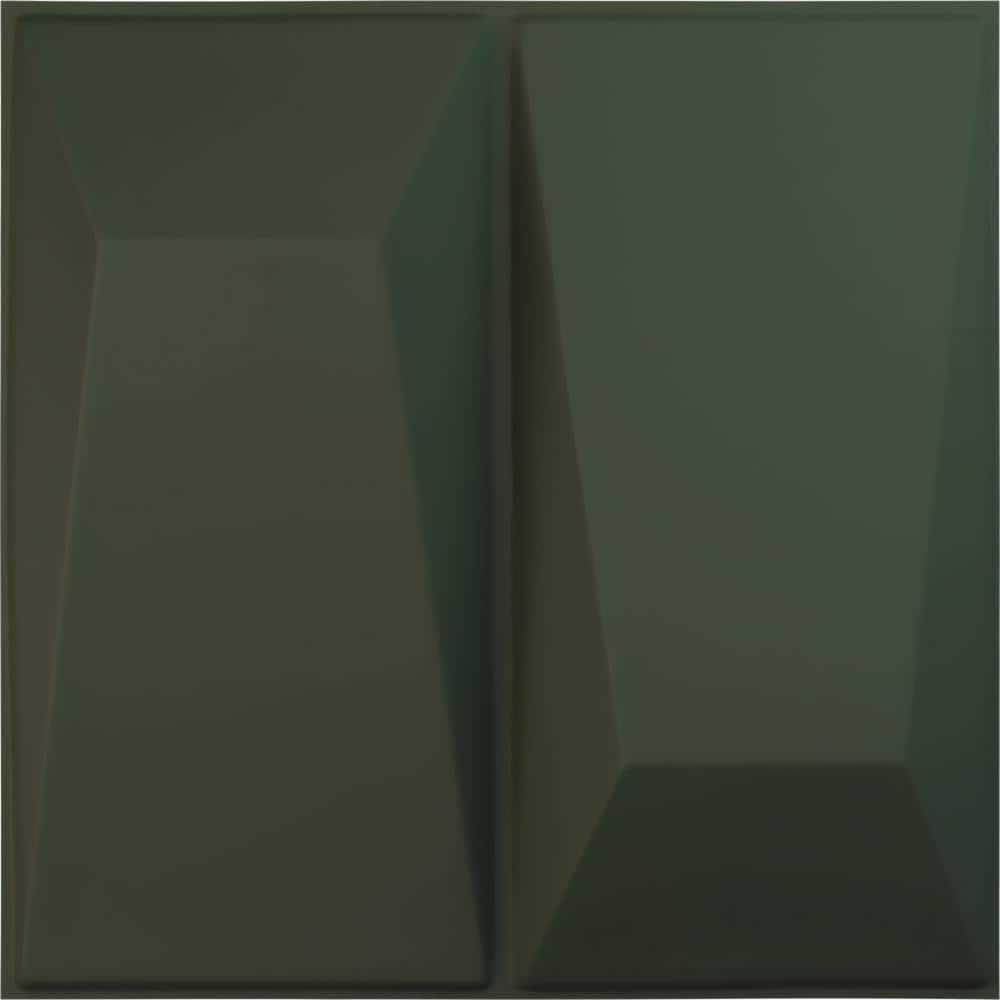 Ekena Millwork 11-7/8"W x 11-7/8"H Locke EnduraWall Decorative 3D Wall Panel, for Sq.Ft.)