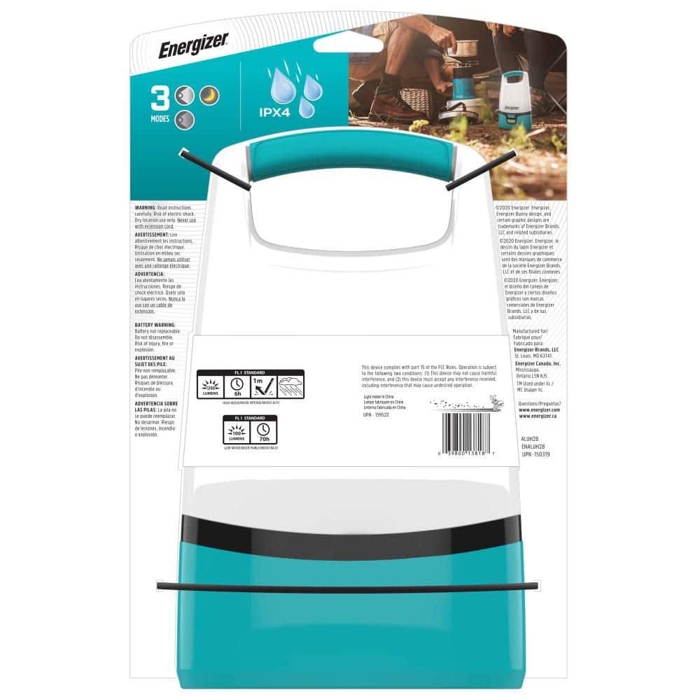 Energizer Hybrid Power Lantern, 1200 Lumens (2)