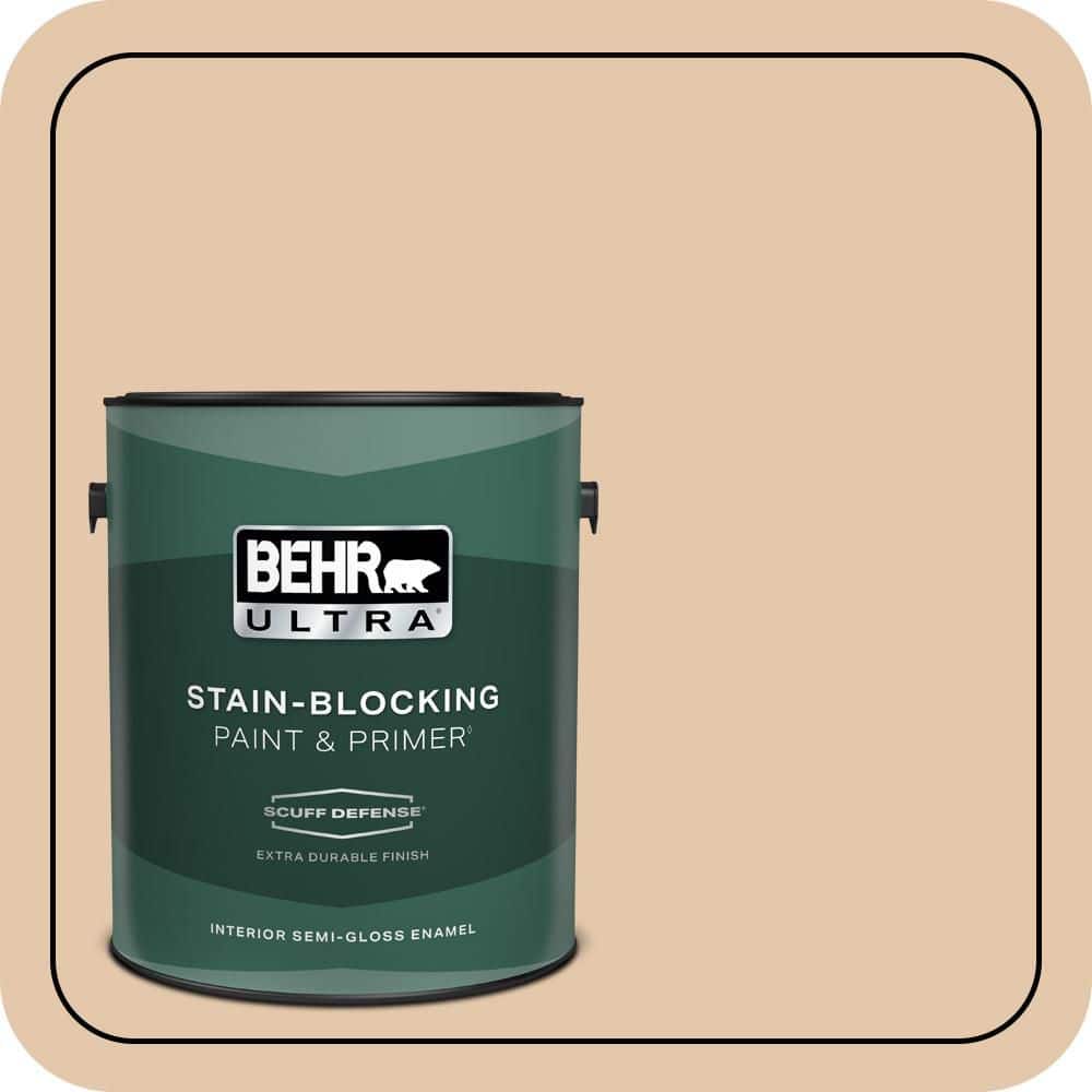 BEHR ULTRA 1 gal. #MQ2-45 Craft Juggler Extra Durable Semi-Gloss Enamel Interior Paint & Primer