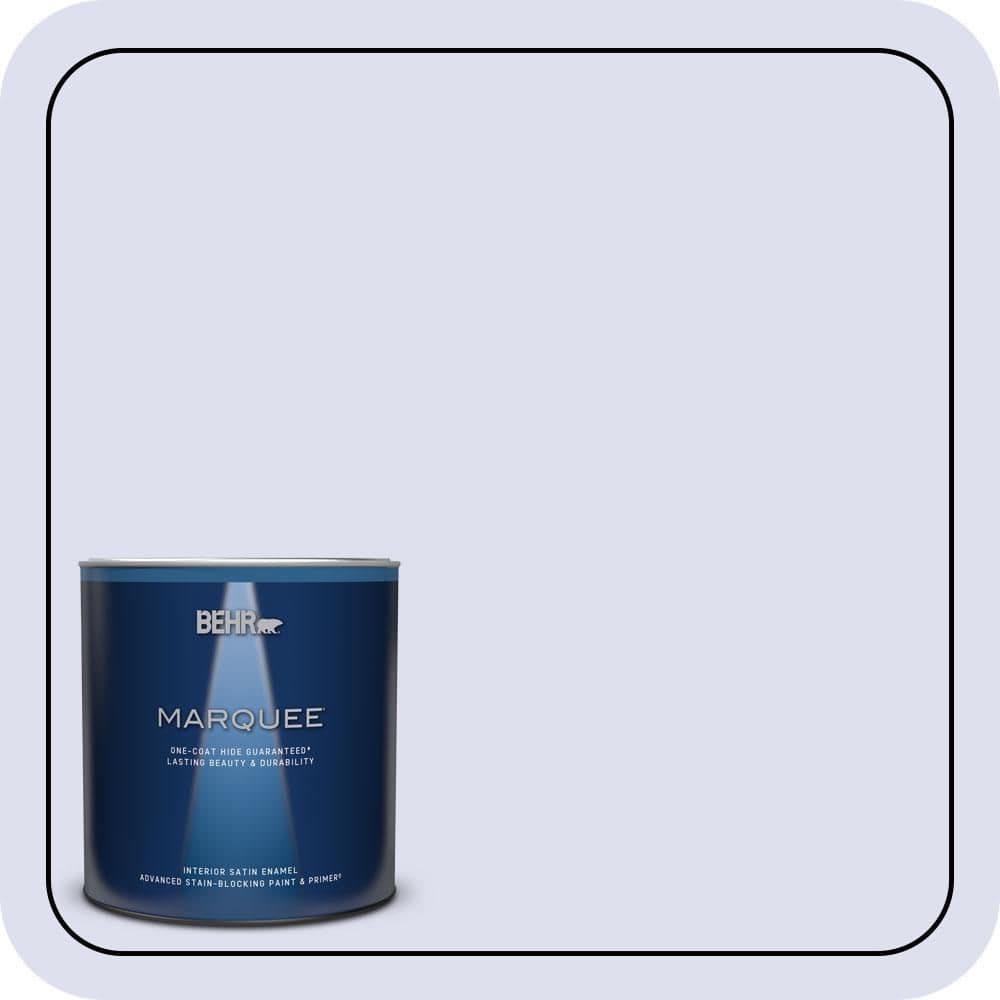 BEHR MARQUEE 1 qt. #P550-1 Imagination Satin Enamel Interior Paint & Primer