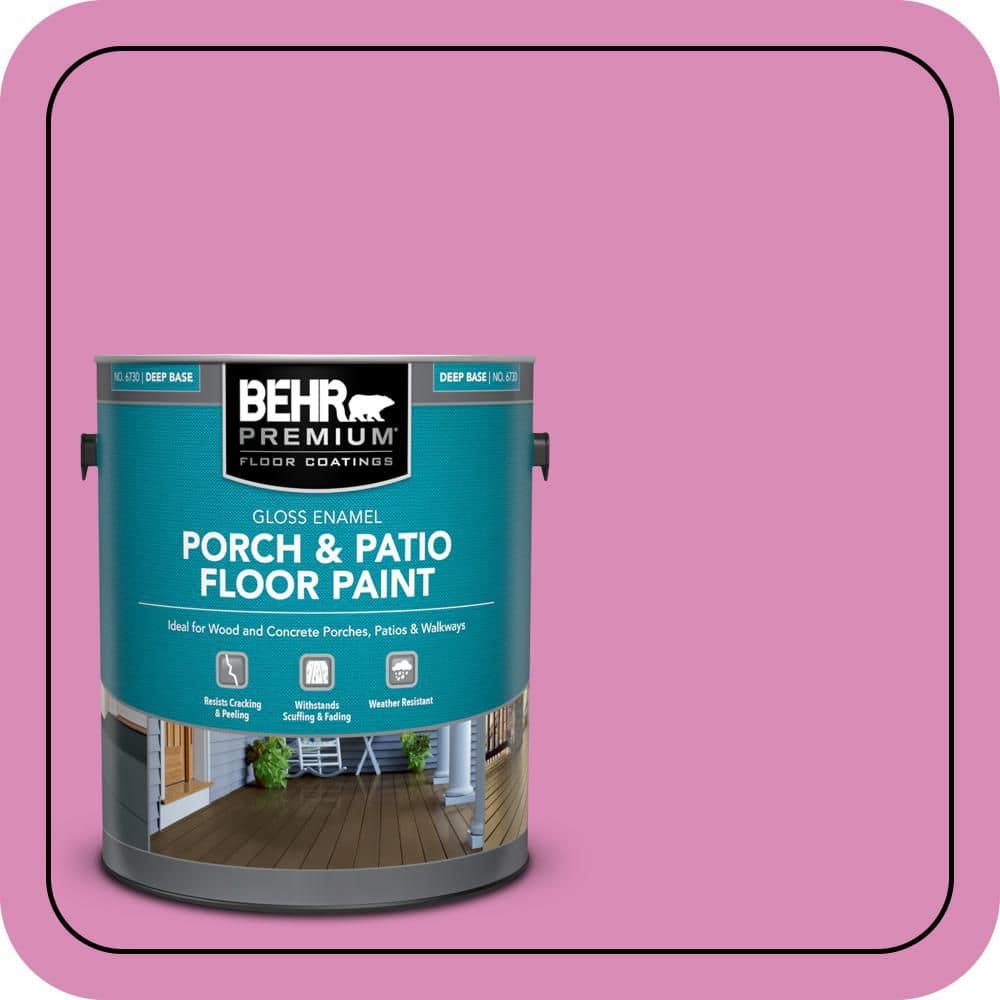 BEHR PREMIUM 1 gal. #P120-3 High Maintenance Gloss Enamel Interior/Exterior Porch and Patio Floor Paint