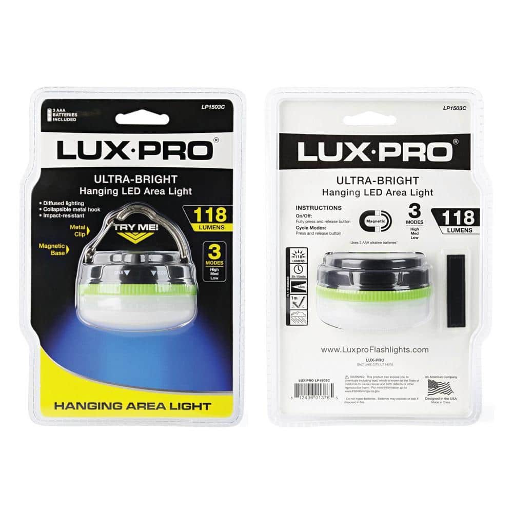 LUXPRO Mini Magnetic Hanging Lantern (3)