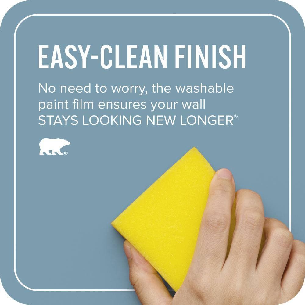 BEHR ULTRA 1 qt. #PMD-14 Yacht Harbor Extra Durable Flat Interior Paint & Primer (4)