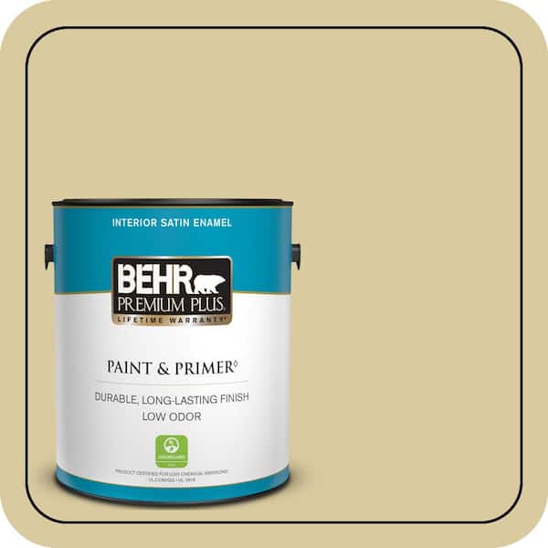 BEHR PREMIUM PLUS #380F-4 Ground Ginger Enamel Low Odor & Primer (2)