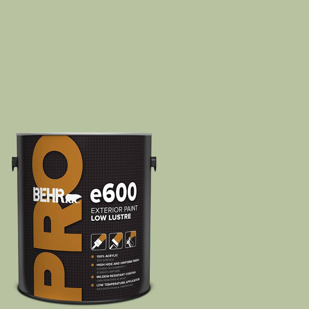 BEHR PRO 1 gal. #M380-4 Chopped Dill Low Luster Exterior Paint