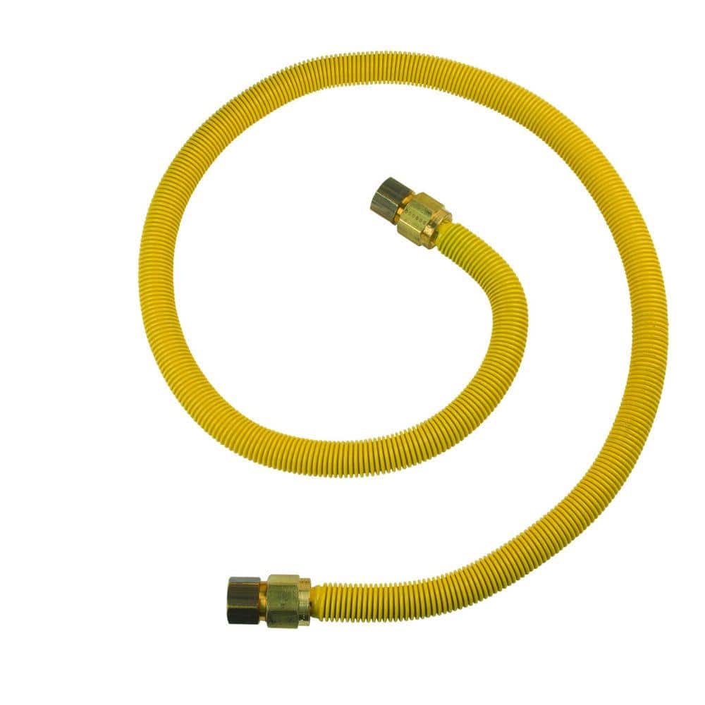 BrassCraft ProCoat 3/4 in. FIP x 3/4 in. FIP x 60 in. Stainless Steel Gas Connector 3/4 in. I.D. (197,400 BTU) (1)