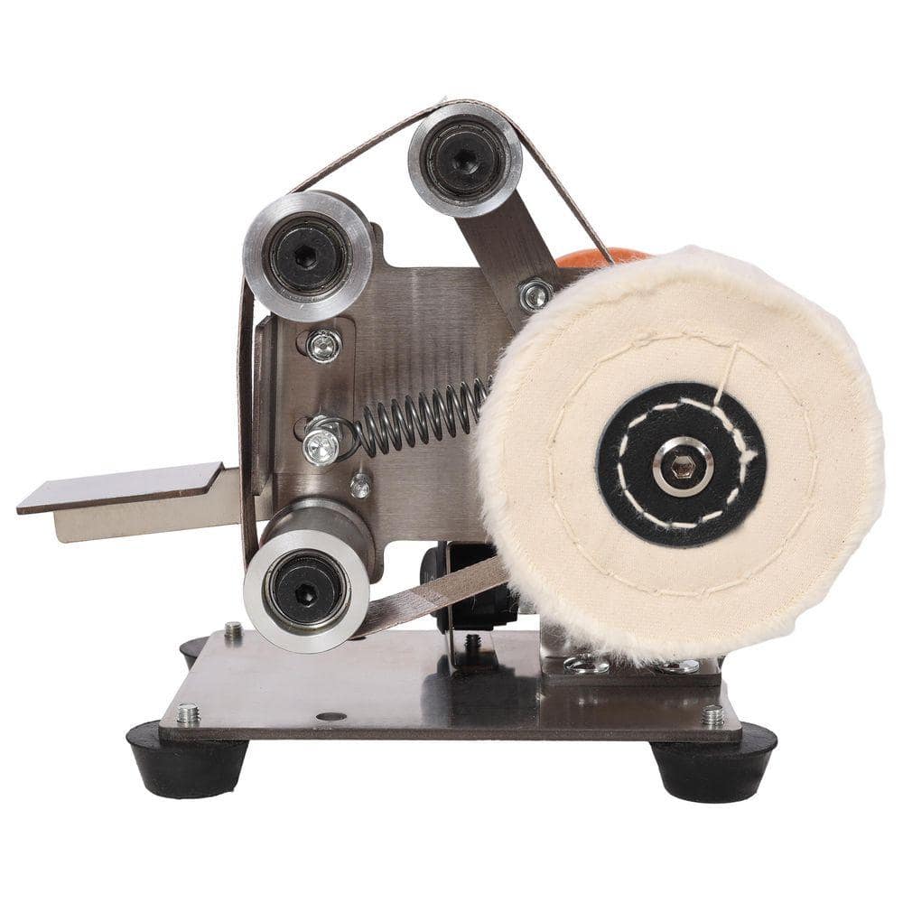 Damodpoy 96W Electric Small Bench Grinder Kit, 7 Speed Adjustable Power Polisher DIY Polishing Grinding Tools (3)