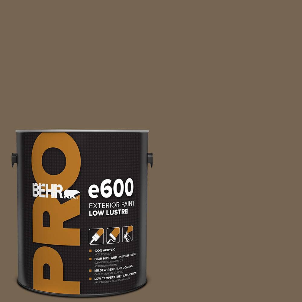 BEHR PRO 1 gal. #BNC-35 Ground Pepper Low Luster Exterior Paint