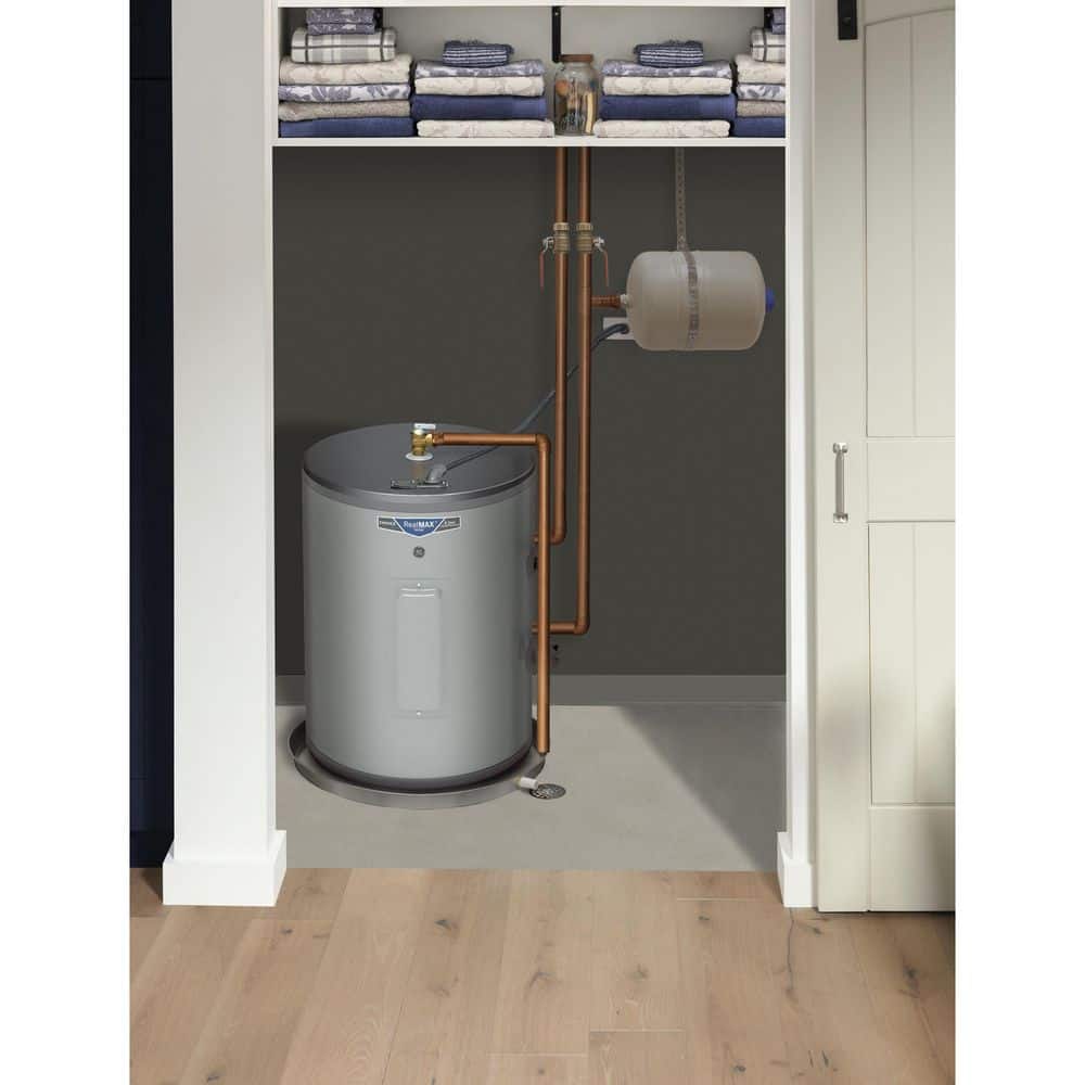 GE 18 Gal. Compact 1500-Watt Element Residential Point of Use Electric Water Heater with 8-Year Limited Warranty (2)