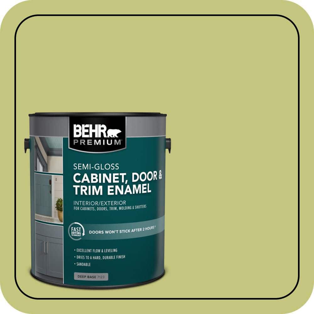 BEHR PREMIUM 1 gal. #P360-4 Soda Pop Semi-Gloss Enamel Interior/Exterior Cabinet, Door & Trim Paint