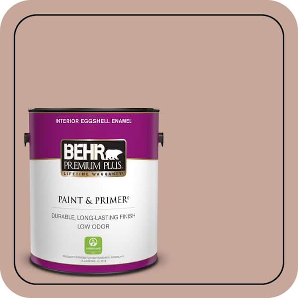 BEHR PREMIUM PLUS #ICC-53 Cozy Blanket Enamel Low Odor & Primer (2)