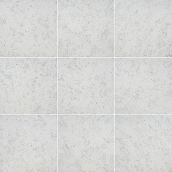 TrafficMaster Baja Gray 12 in. x 12 in. Matte Ceramic Floor and Wall Tile (15 sq. ft. /Case)