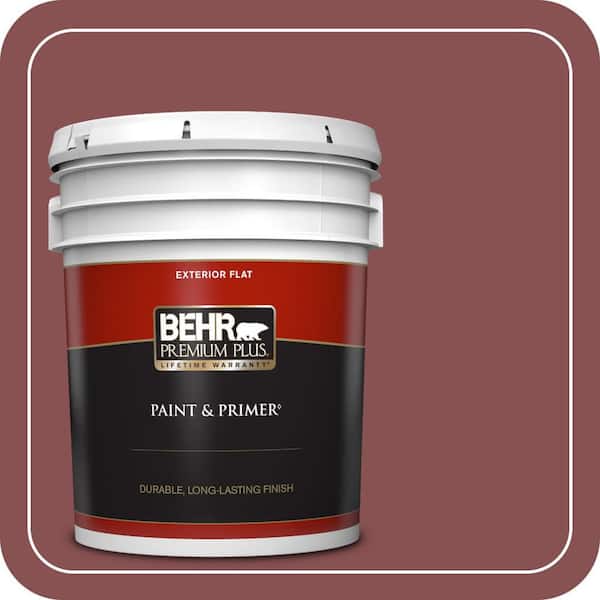 BEHR PREMIUM PLUS 1 gal. #ECC-59-3 New Roof Semi-Gloss Enamel Low Odor Interior Paint & Primer (2)