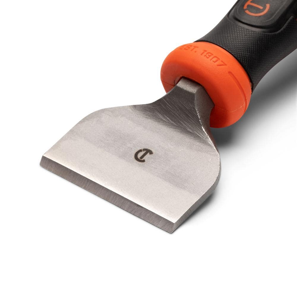 Crescent 3 in. x 8-1/2 in. Brick Chisel with Handguard (2)