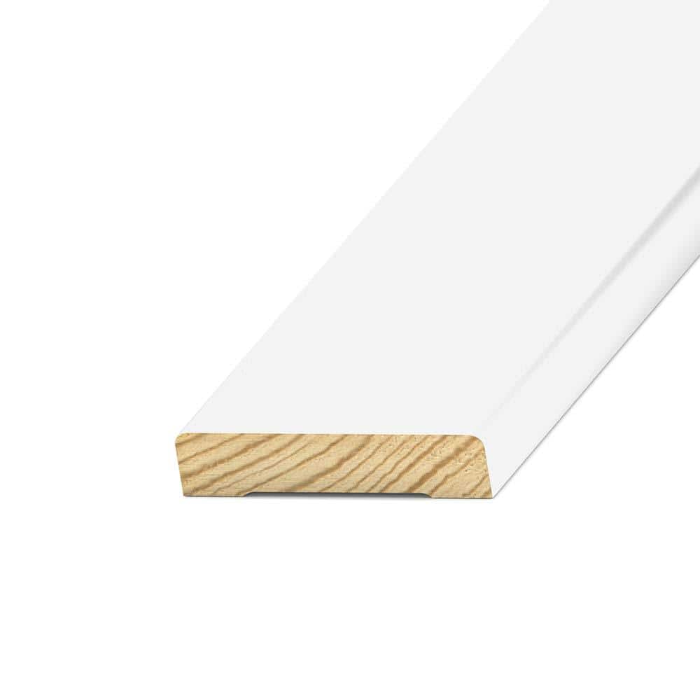 Unbranded Doorpack 9/16 in. x 3-1/4 in. x 84 in. Primed Pine Casing Molding(5-Pack) (2)