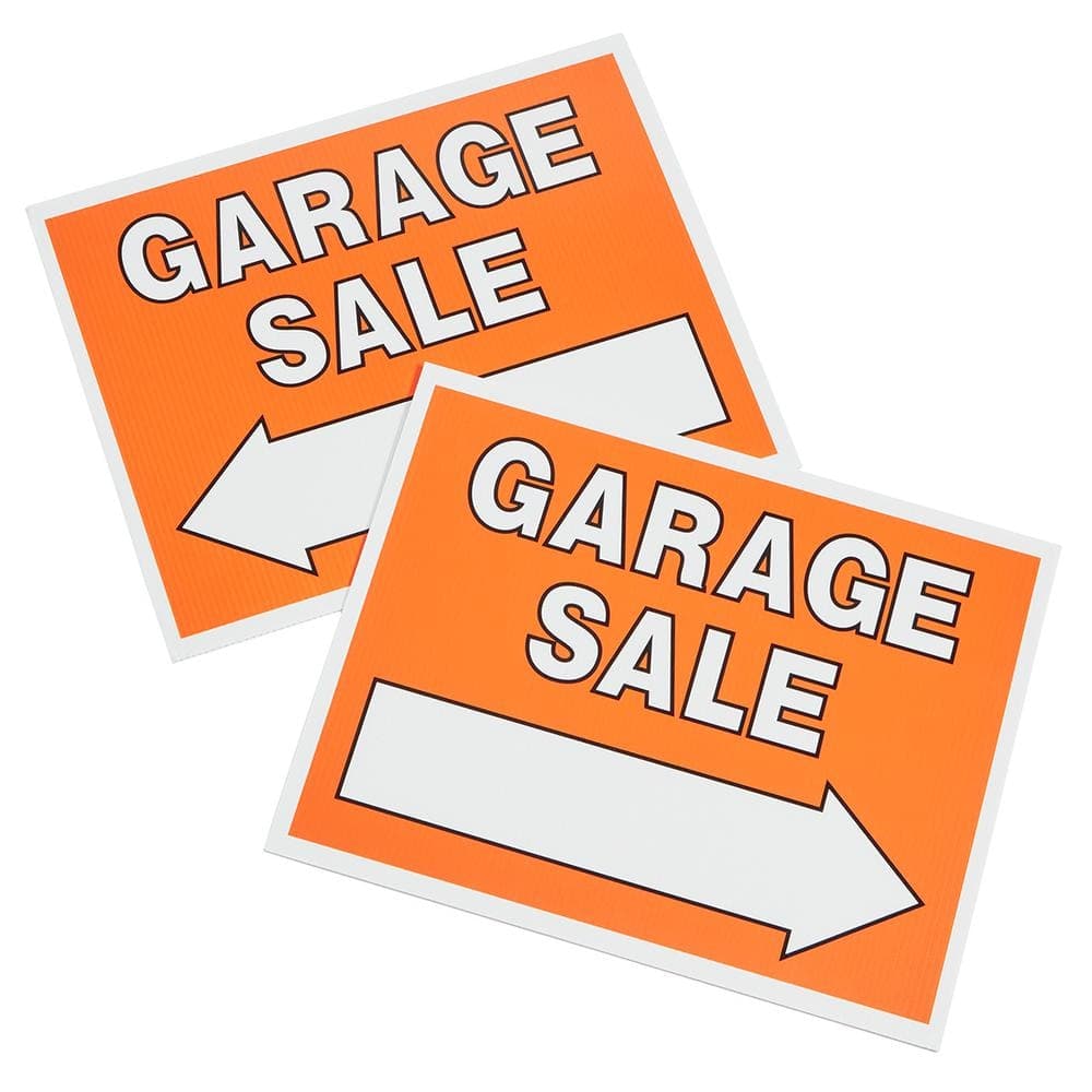 Everbilt Garage Sale Yard Sign Kit (614-Piece) (3)