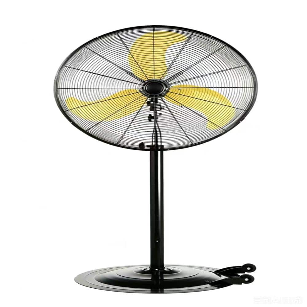 Stbine 30 in. 3 fan speeds Pedistal Fan in Black with adjustable head, Commercial, Industrial Use, UL Safety Listed