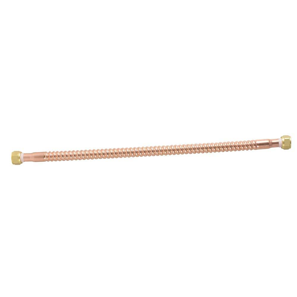 Everbilt 3/4 in. FIP 3/4 in. FIP Copper Water Heater Connector (3)