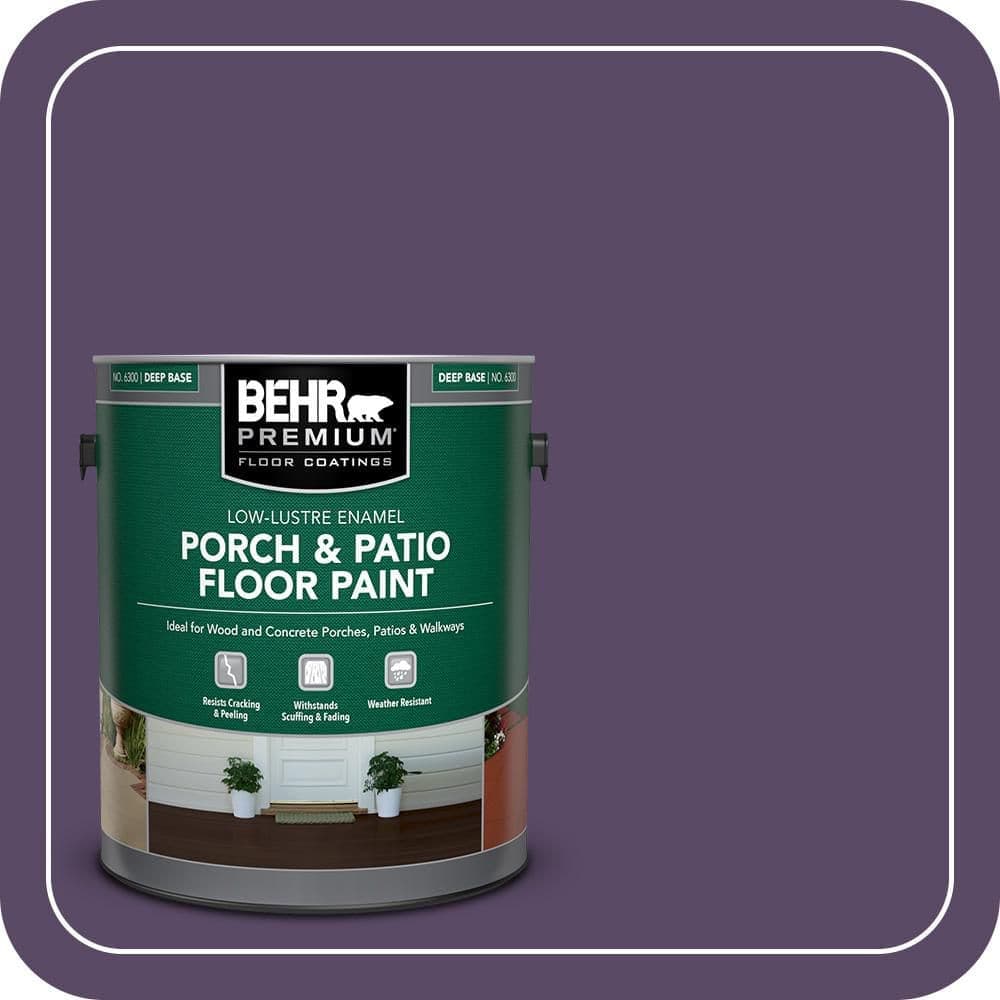 BEHR PREMIUM #M570-7 Textured Low-Lustre Enamel Interior/Exterior Porch and Patio Anti-Slip Floor Paint (1)