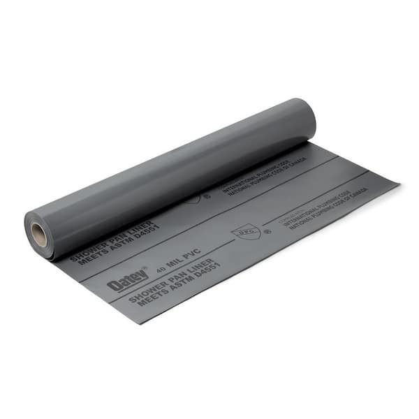 Oatey 5 ft. x 40 ft. Gray PVC Shower Pan Liner Roll
