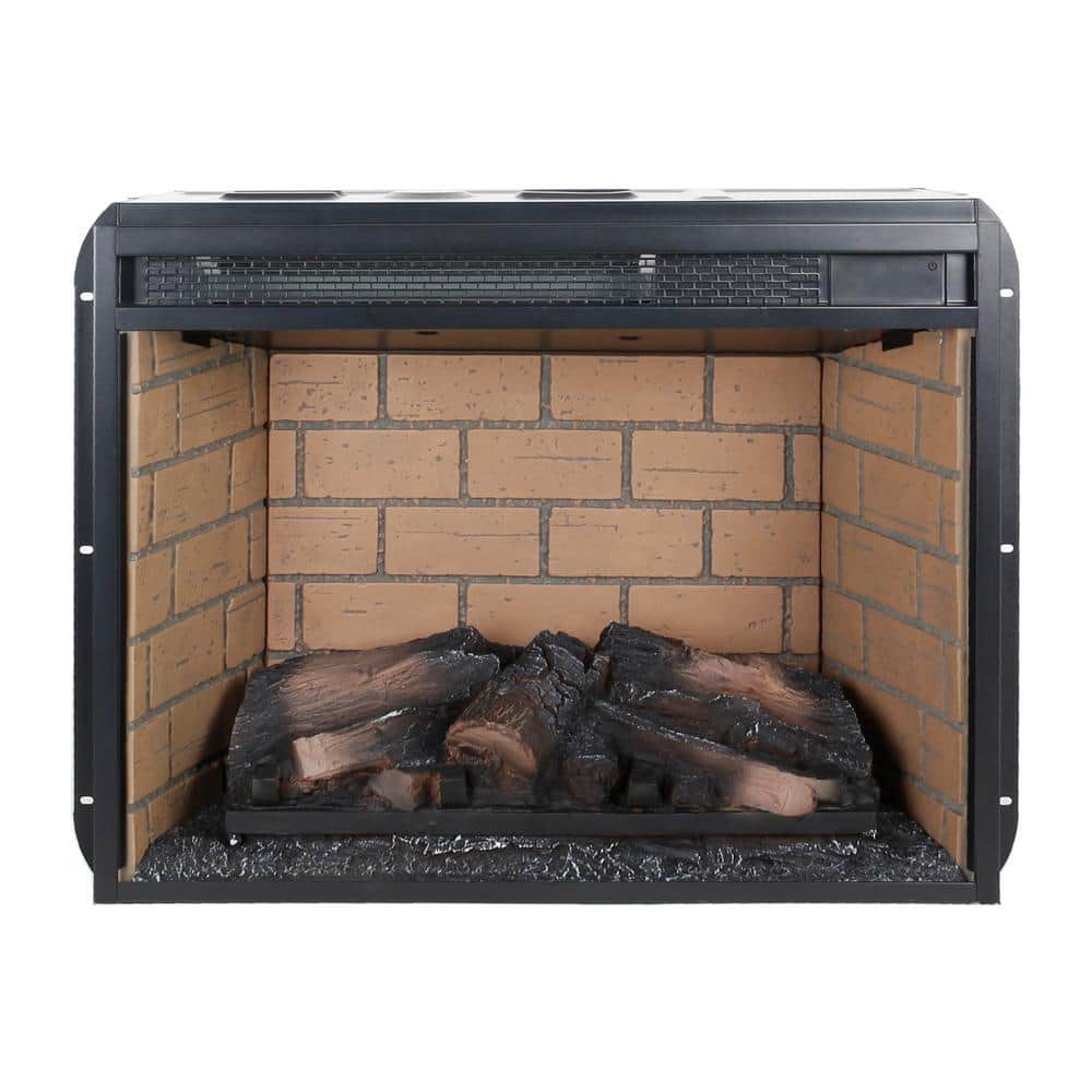 Edendirect 23 in. Ventless Electric Fireplace Insert with Timer (2)