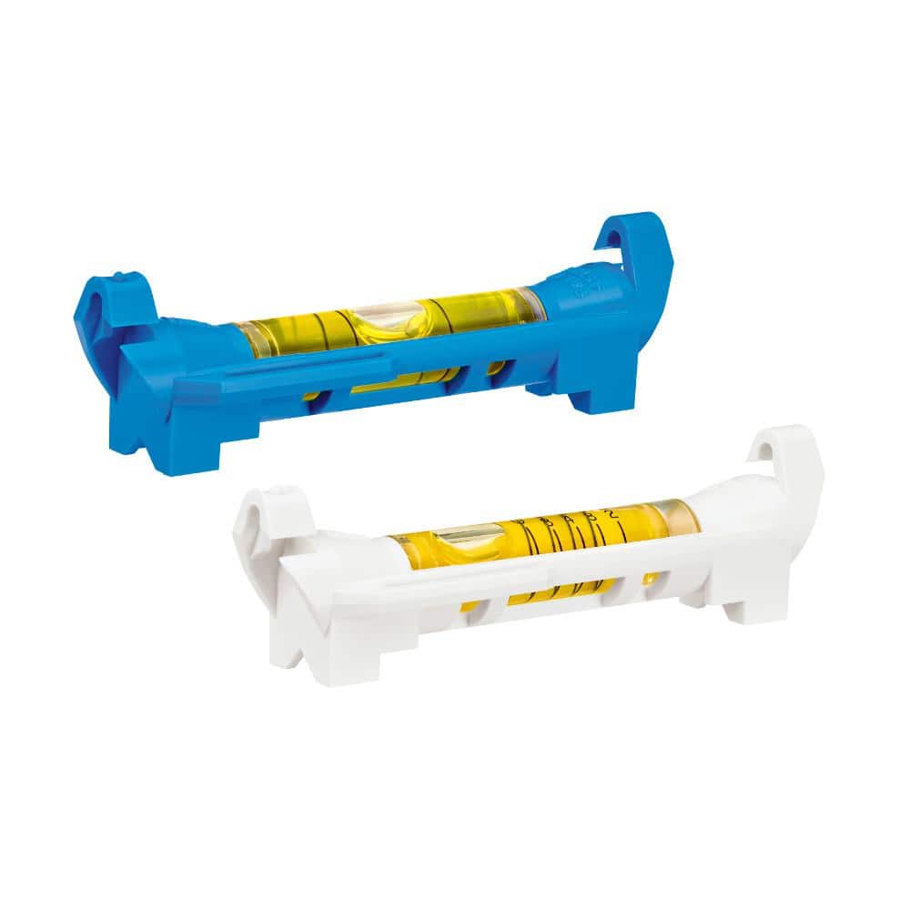 Empire 5-5/8 in. Line Levels Set with Plastic Post and Pipe Multi Level (3-Pack)