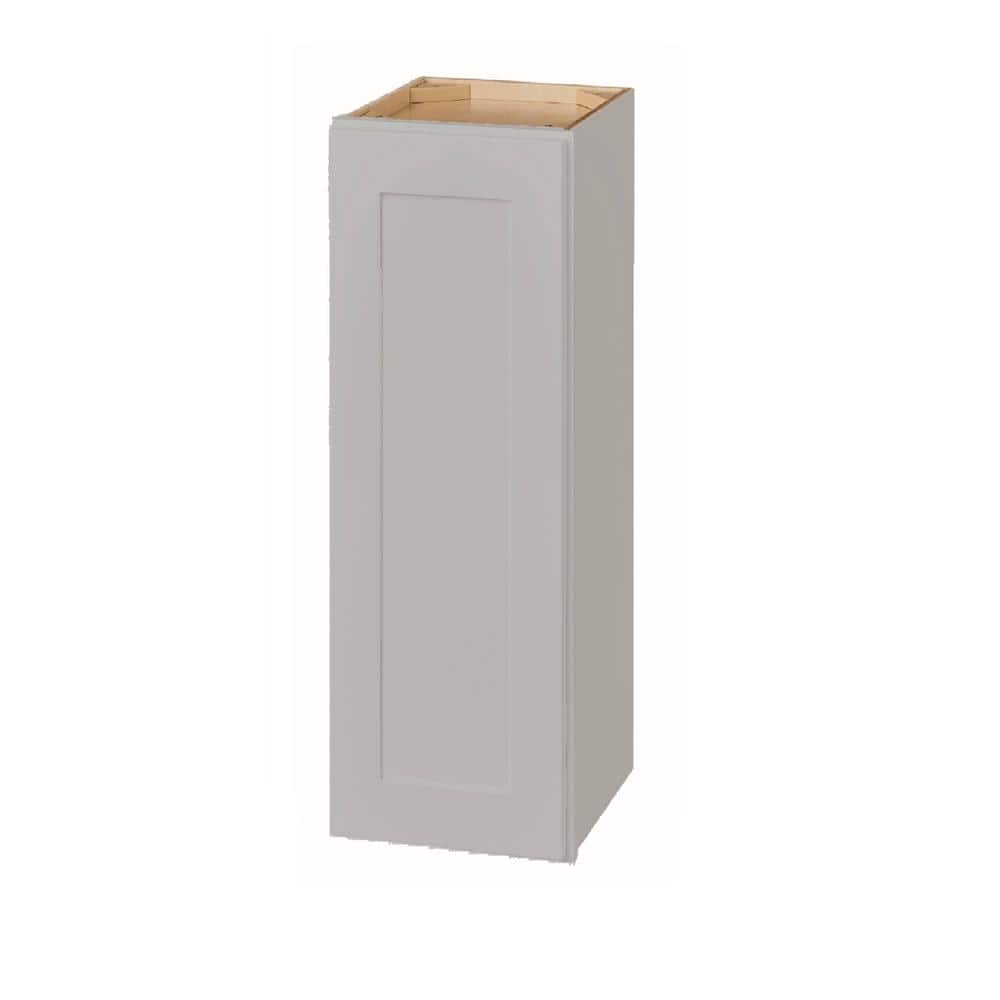 Hampton Bay Avondale 12 in. W x 12 in. D x 36 in. H Ready to Assemble Plywood Shaker Wall Kitchen Cabinet in Dove Gray