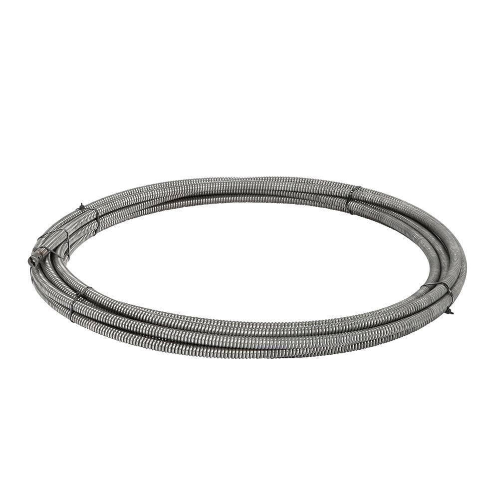 RIDGID 3/4 in. x 100 ft. C-100 IC Inner Core Drain Cleaning Cable and FXP 60-Volt 8Ah Battery Bundle (2)