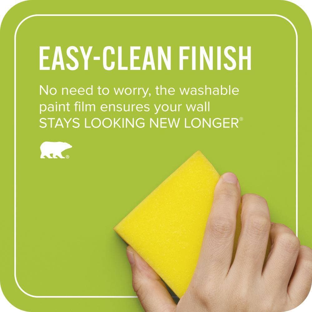 BEHR ULTRA 1 gal. #S-G-410 Green Crush Extra Durable Flat Interior Paint & Primer (4)