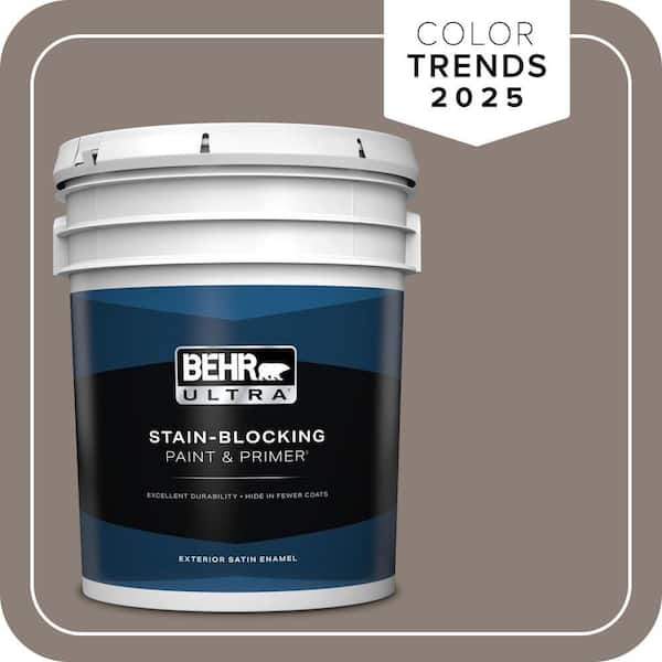 BEHR PREMIUM PLUS Home Decorators Collection #HDC-NT-27B Wild Truffle Enamel & Primer Color Sample (3)