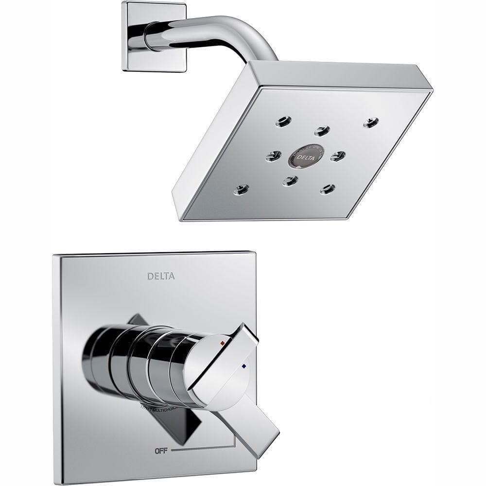 Delta Ara 1-Handle H2Okinetic Shower Faucet Trim Kit (Valve Not Included)