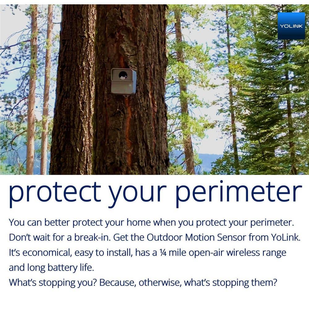 YoLink SpeakerHub and 2 Outdoor Motion Detectors Starter Kit (3)